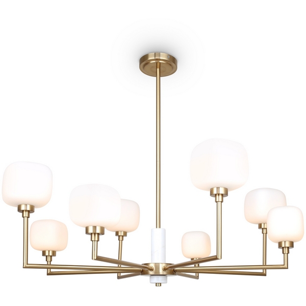 Потолочная люстра на штанге Freya Tender FR5373CL-08BS