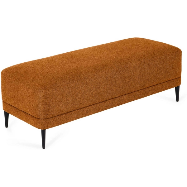 Банкетка Licata ОГОГО (арт.861794), (Рогожка,Ткань/Оранжевый) ОГОГО Обстановочка!