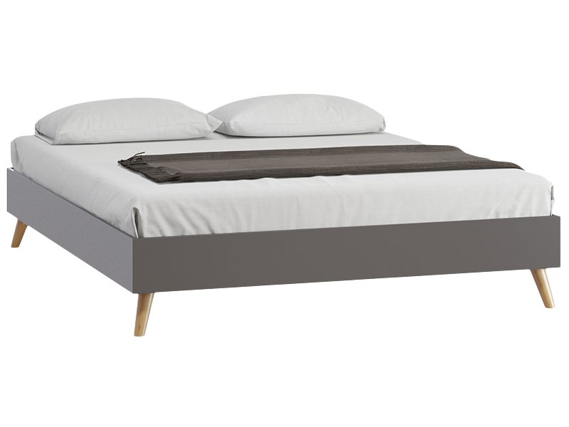 Кровать Дарлайн 140 Серый