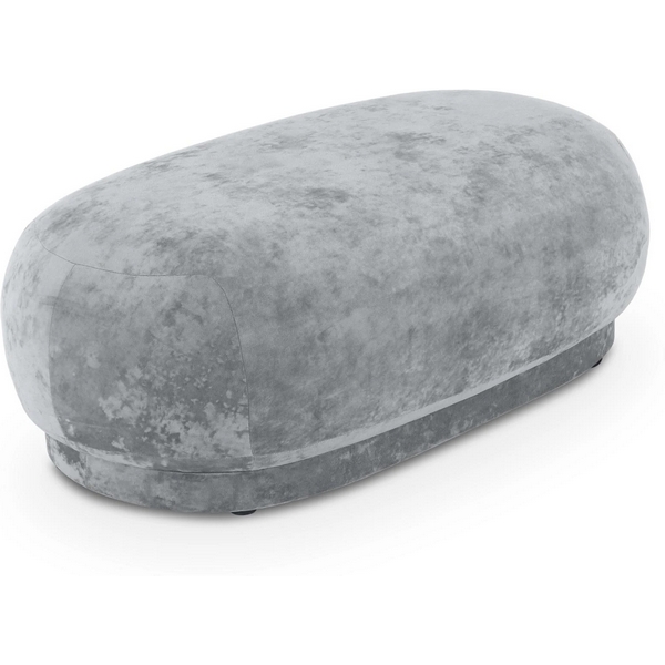 Банкетка Lucca ОГОГО (арт.823152), (Ткань,Велюр/Серый) ОГОГО Обстановочка!