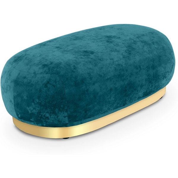 Банкетка Lucca ОГОГО (арт.853167), (Велюр,Ткань/Бирюзовый) ОГОГО Обстановочка!