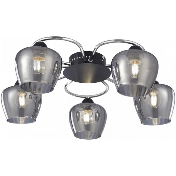 Потолочная люстра Arte Milano AMALFI 321508/5 CR+BK