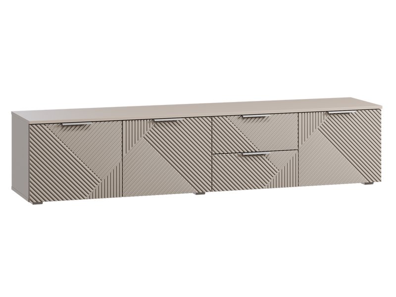 ТВ-тумба Шелтон 197x44 Латте