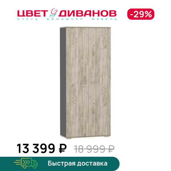 Шкаф для одежды Флинт НМ 040.42