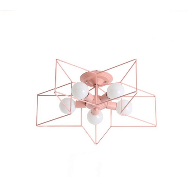 Потолочная люстра детская на штанге Asteri Pink Imperiumloft Asteri01 (178360-26) ImperiumLoft