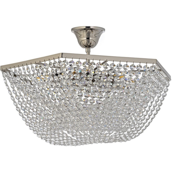 Потолочная люстра хрустальная на штанге Arti Lampadari Loreto Loreto E 1.5.40.602 N