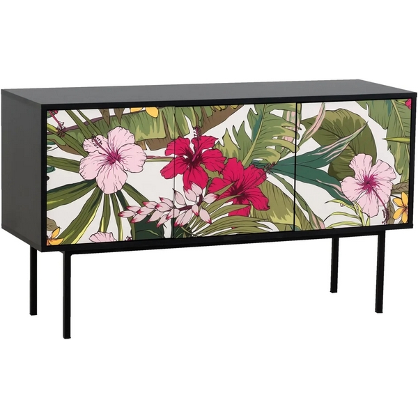 Тумба малая Boho Color ОГОГО (арт.599515), (ЛДСП/Черный) ОГОГО Обстановочка!