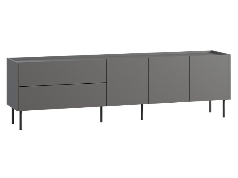 ТВ-тумба Дигарс 203x60 Графитовый