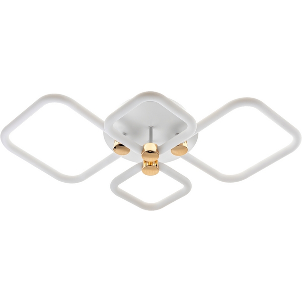 Потолочная люстра (+ночной режим) с пультом светодиодная с ДУ Ritter Ottimo 51616 7 (Умный дом, Алиса)