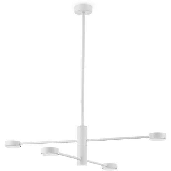 Потолочная люстра на штанге Freya Tactic FR5363CL-04W