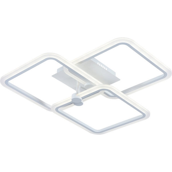 Потолочная люстра светодиодная с пультом регулировкой цветовой температуры и яркости ночным режимом Escada 10220/3LED