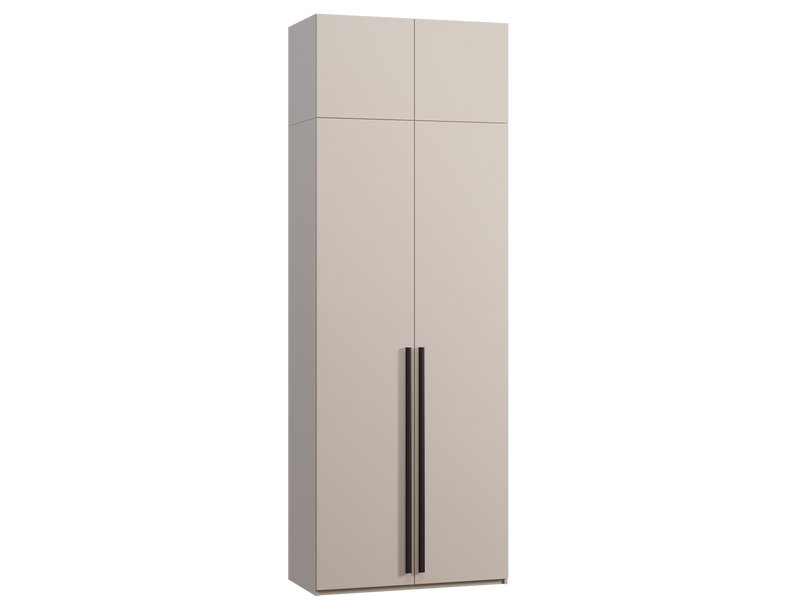 Распашной шкаф Кимбол 2.1-100x280 Латте