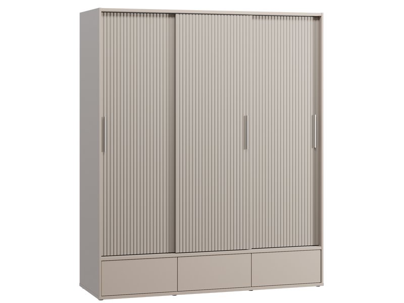 Шкаф-купе Беррингтон 3.1-177x220 Латте