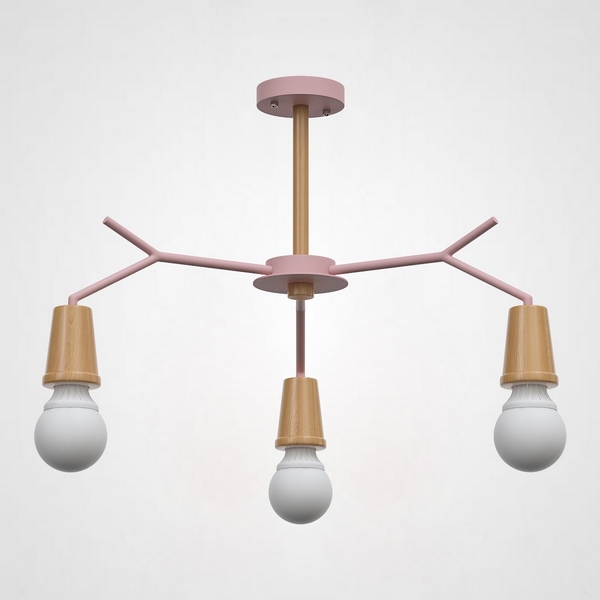 Потолочная люстра на штанге Les Color D72 Pink Imperiumloft ?Lesc_01 (220511-23) ImperiumLoft