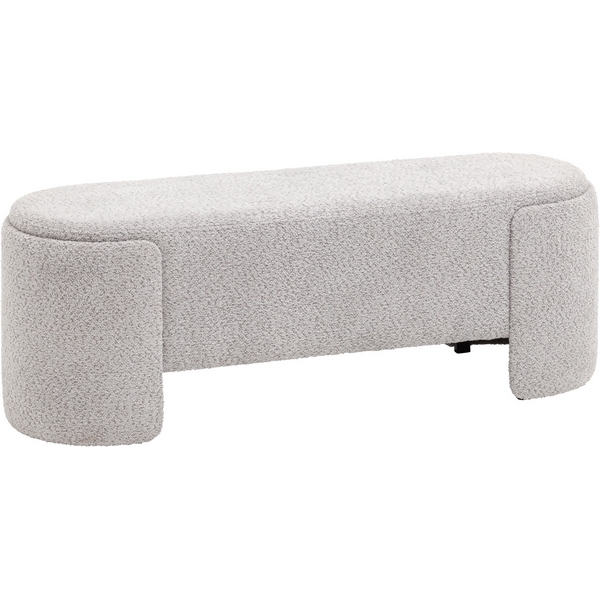 Банкетка Taks букле светло-серый Stool Group (арт.УТ000039117)