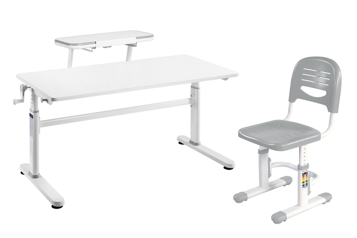 Комплект парта Imparare Grey