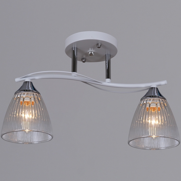 Потолочная люстра на штанге Reluce 87360-0.3-02 WH+CR