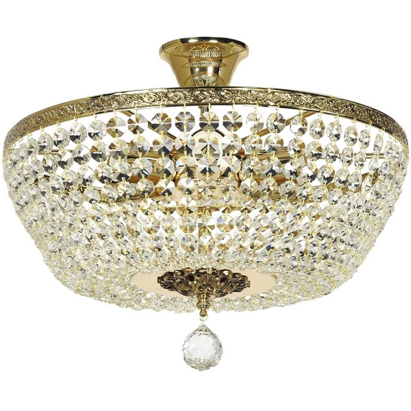 Потолочная люстра хрустальная Arti Lampadari Castellana E 1.3.40.501 G