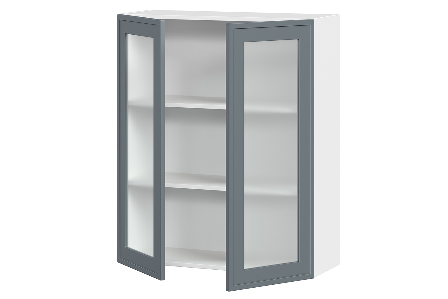 Шкаф навесной со стеклом