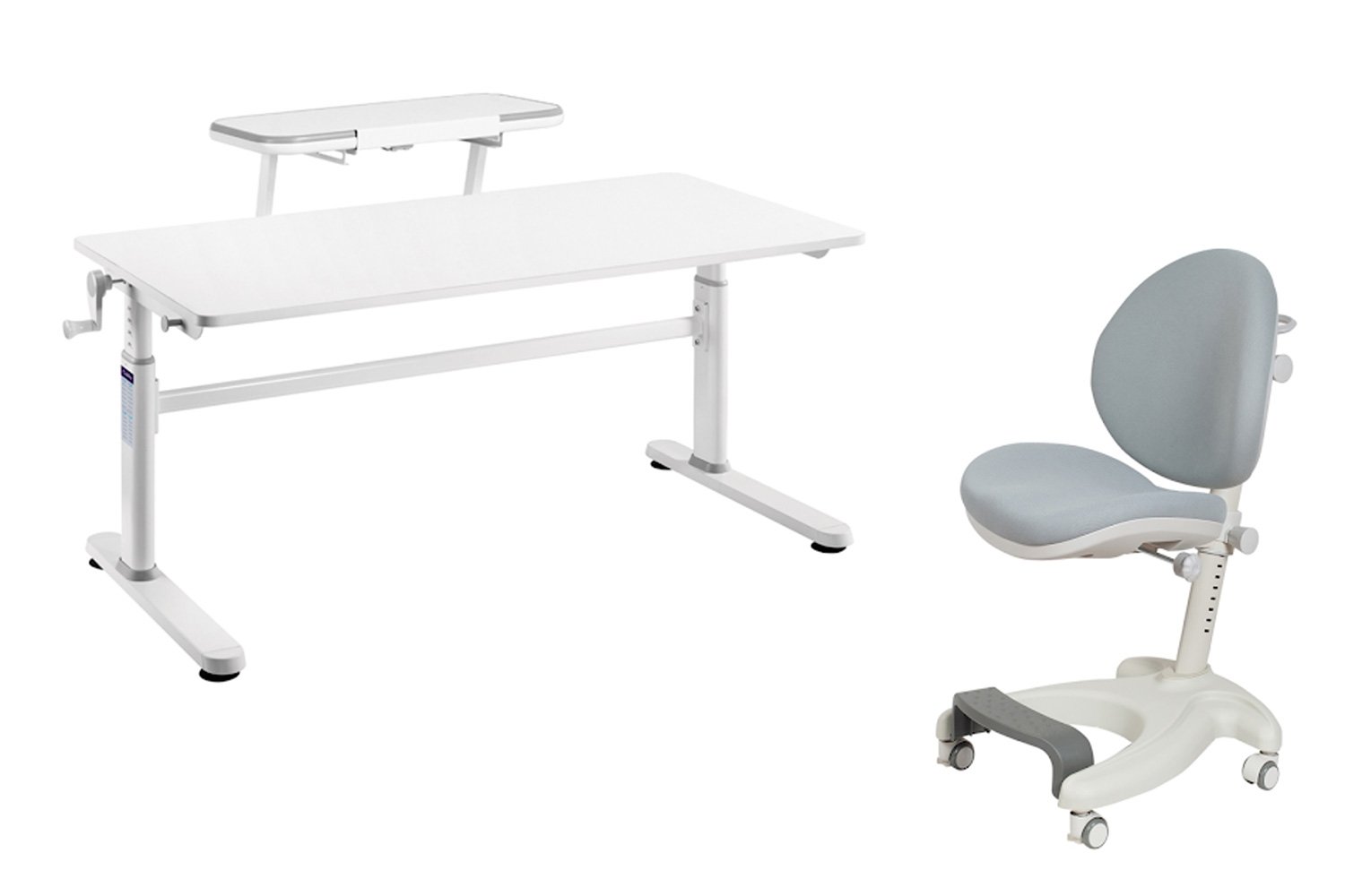 Комплект парта Imparare Grey