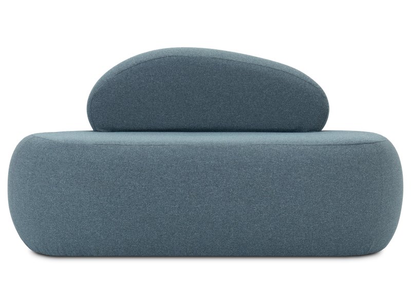 Кушетка Олтен Рогожка Голубой