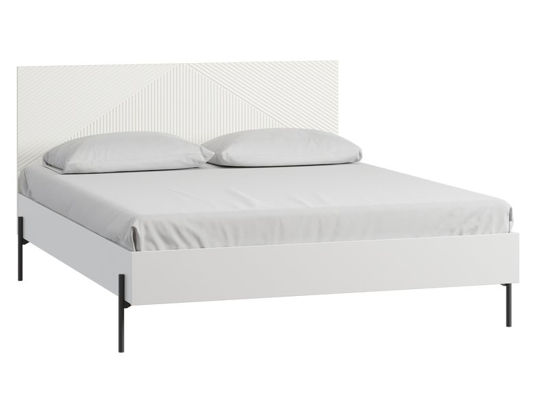 Кровать Шелтон 160 Молочный