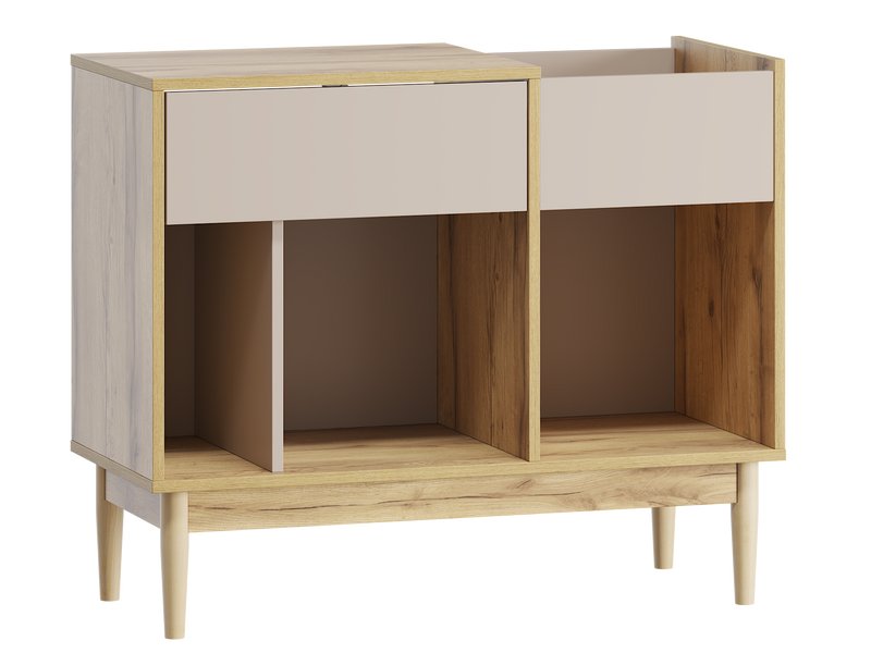 Тумба для винила Янсен 90x75 Латте