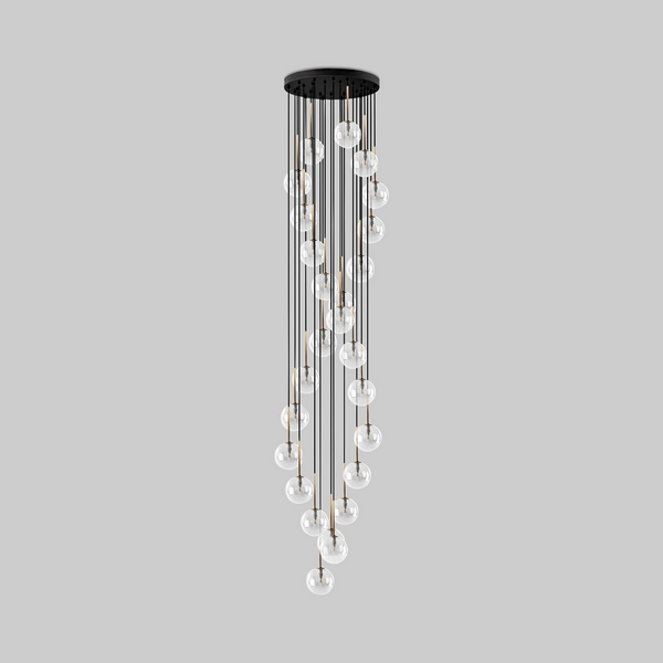 Потолочная люстра каскадная TK Lighting Aurora 10258