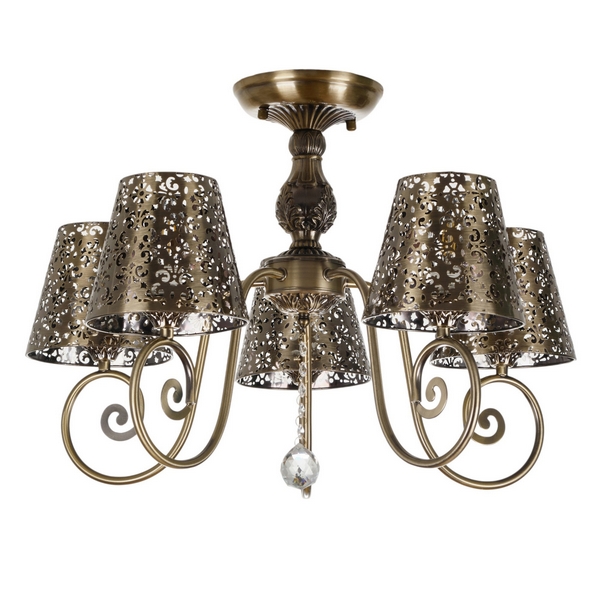 Потолочная люстра MyFar Luna MR1315-5C с подвесками