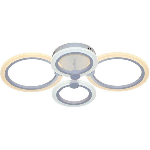 Потолочная люстра светодиодная Escada Alnair 10224/4 LED 56W White