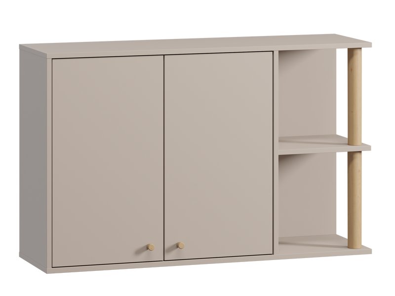 Шкаф навесной Лэтти 2-110x69 Латте