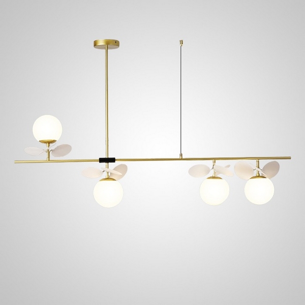 Потолочная люстра на штанге Matisse Long White Imperiumloft Matisse-Long01 (191909-26) шарики ImperiumLoft