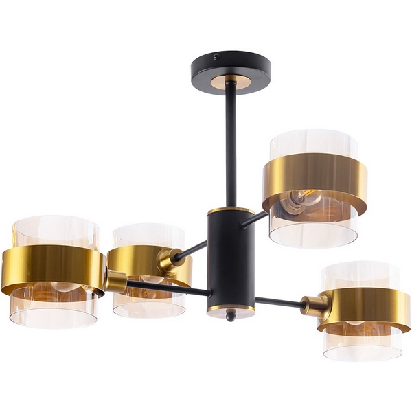 Потолочная люстра Arte Lamp Carlo A8205SP-4BK