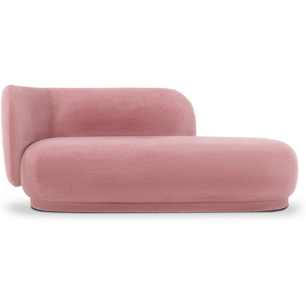 Кушетка Lucca левая ОГОГО (арт.815505), (Искусственный мех/Розовый) ОГОГО Обстановочка!