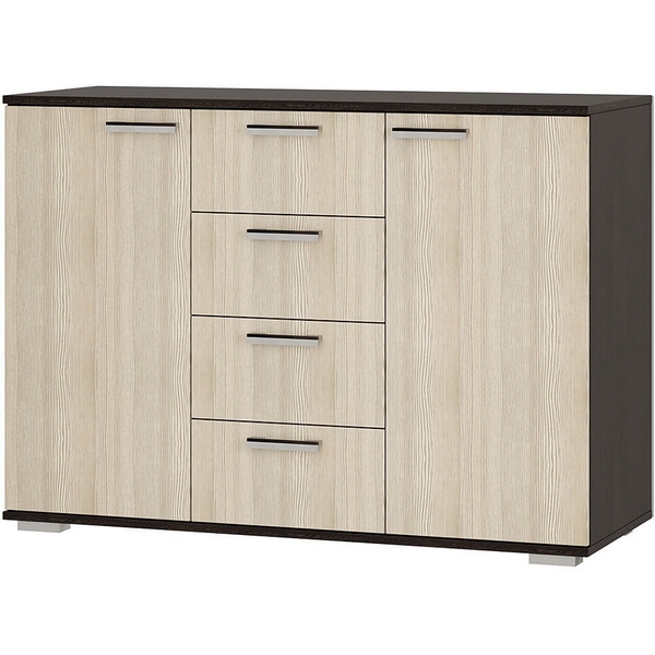 Комод БТС длинный Стандарт 2 NEW, венге/лоредо