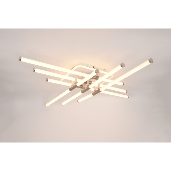 Потолочная люстра светодиодная Rivoli 6196-733 Morgan LED 110 Вт 3000-6000 К с пультом