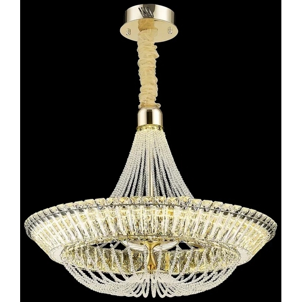 Потолочная LED люстра хрустальная Wertmark Daria WE103.73.303