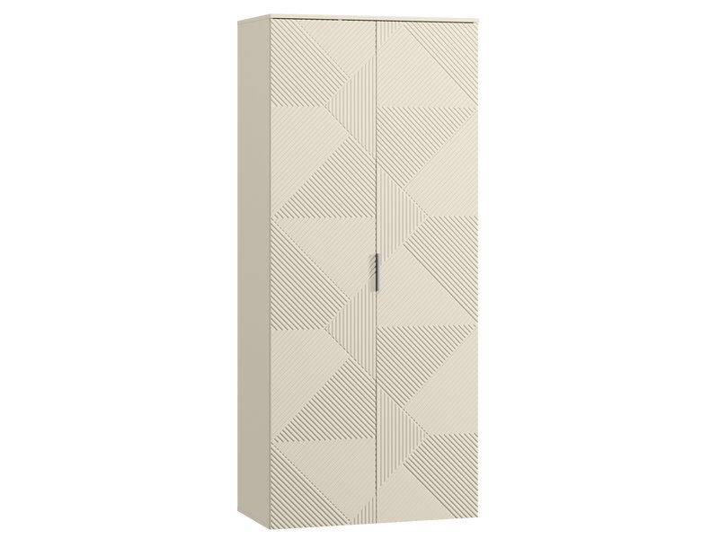 Распашной шкаф Шелтон 2-91x212 Светло-бежевый