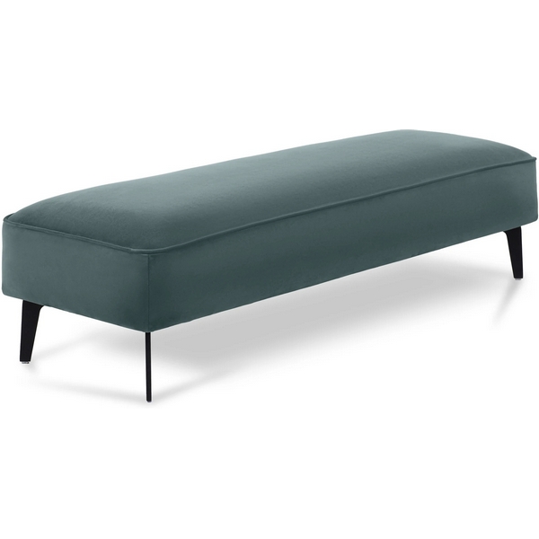 Банкетка Amsterdam ОГОГО (арт.787143), (Ткань,Велюр/Серый) ОГОГО Обстановочка!