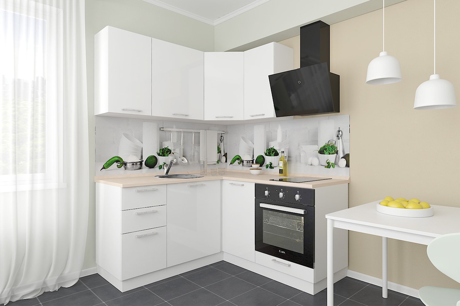 Модульный кухонный гарнитур Сити