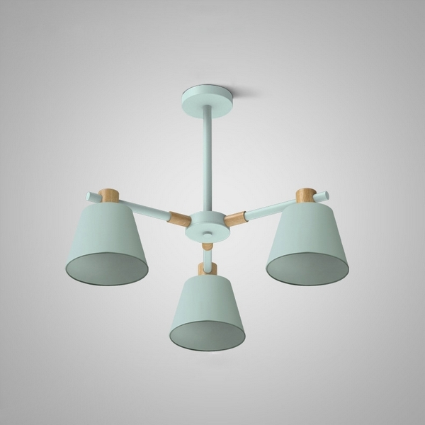 Потолочная люстра на штанге Natura A Blue 3 ImperiumLoft Naturaab (101824-26)