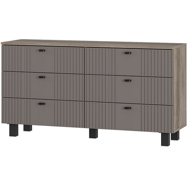 Комод БТС Олива КМ-04, Дуб каньон, Муссон софт