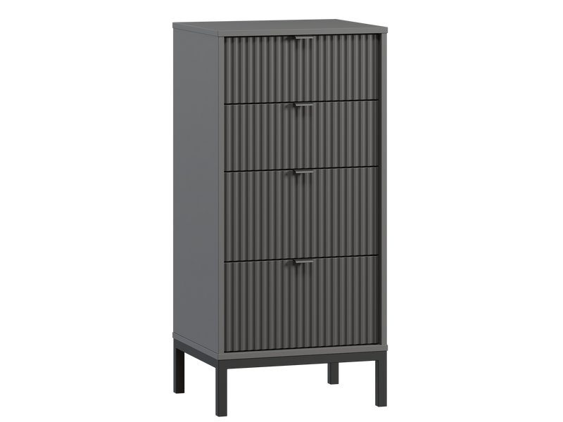 Комод Трейвис 48x102 Графитовый
