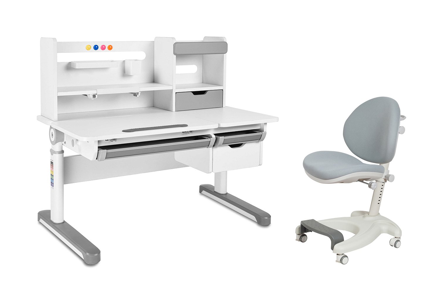 Комплект парта Sentire Grey