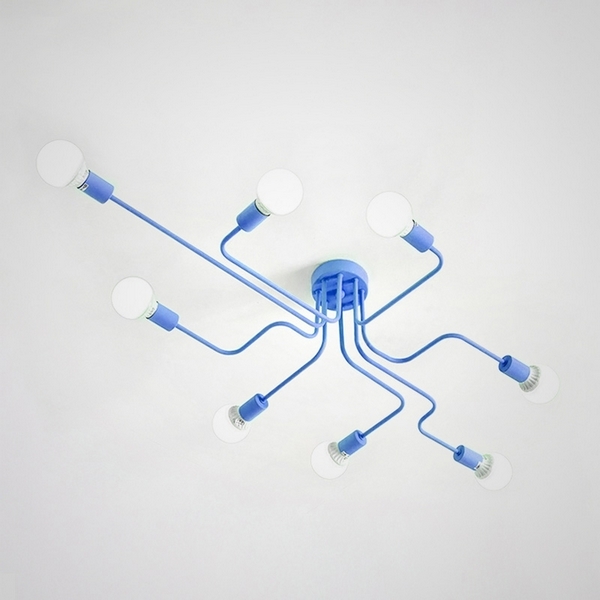 Потолочная люстра Scheme Blue ImperiumLoft Schemeblue01 (102021-26)