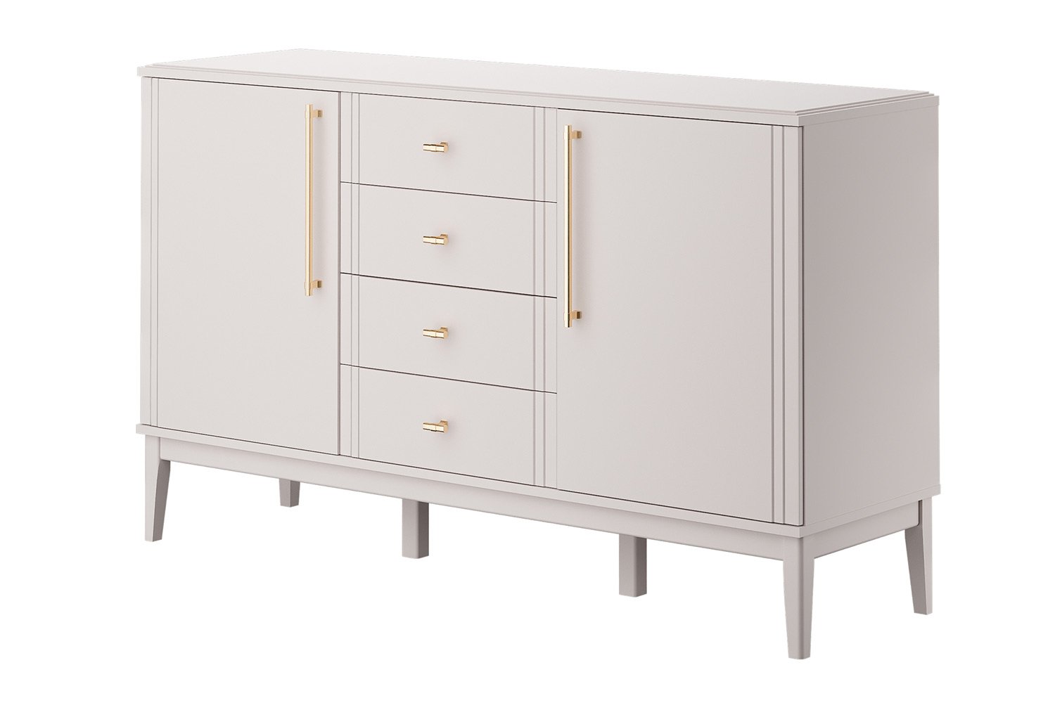 Комод 4 ящика и 2 двери Данте