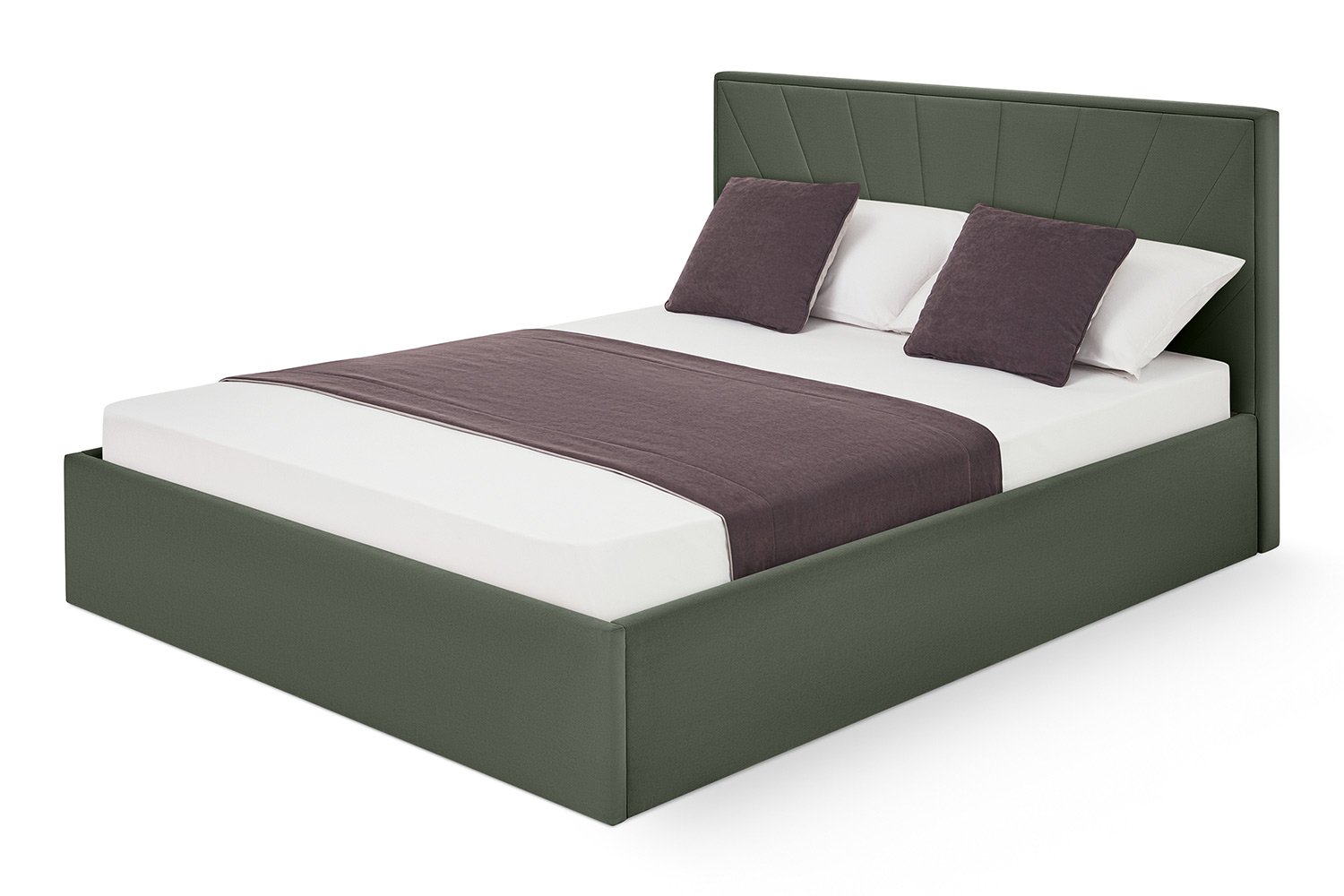 Кровать с подъёмным механизмом (цельносварное основание) Бали