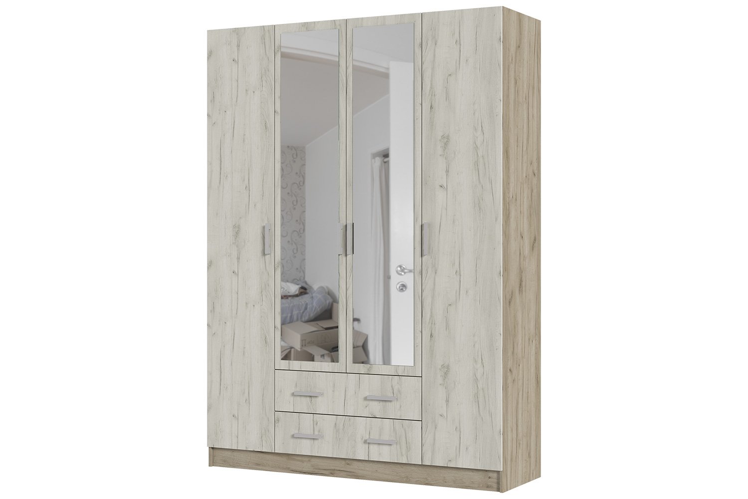 Шкаф 4-створчатый Гармония