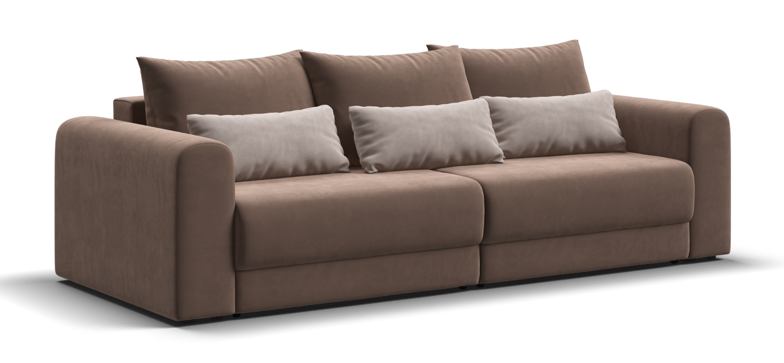 Модульный диван Ричмонд Модуль велюр Монолит мокко