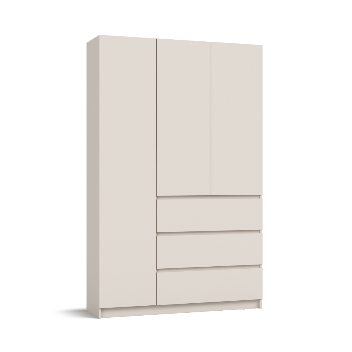 Идея 135 шкаф распашной 3Д+ящики Кашемир